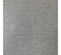 YöL Calico Plain Wallpaper Hessian Style Gunmetal Charcoal Grey Textured Vinyl Embossed