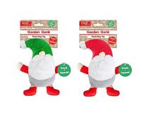 YöL Christmas Gonk Plush Cuddly Toy Squeaky Dog Puppy Stocking Filler First Xmas