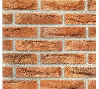 YöL D-C-Fix Classic Ahaus Rot Brick Effect Orange Brown Self Adhesive Film 2m x 45cm