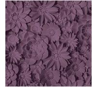 YöL Floral Purple Dimensions Wallpaper - Paste The Paper Washable Peelable - 10.05m x 53cm Roll - Feature Statement Wall - Bedroom Living Room - Contemporary Modern Versatile