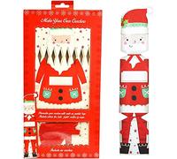YöL Make Your Own Christmas Crackers 12pcs DIY Kit Children Kids Xmas Santa Empty Party Games Tableware