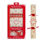 YöL Make Your Own Nordic Christmas Crackers Kit - DIY Personalised Crackers with Ribbons, Hats, Mottos, Snaps & Name Tags - Fun Family Craft Activity - Pack of 6 - 36.5 cm Paper Crackers