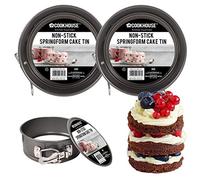 YöL Mini Cake Tin Non-Stick Springform With Loose Base 12,5 cm Cheesecake Tin Pack Of 2