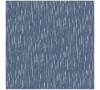 YöL Nala Blue Silver Glitter Textured Vinyl Wallpaper Vertical Stripe Design, Modern Fabric Effect Wall Covering for Living Room Bedroom Hallway Feature Wall Decorative Roll
