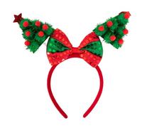 YöL Novelty Christmas Headbands Festive Santa Hat Elf Reindeer Antlers Tree