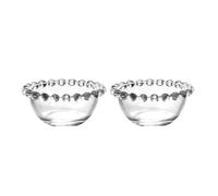 YöL Pack of 2 Bubble Effect Textured Dipping Bowls - Dips Sauce Ketchup Mustard Mayonnaise Soy Barbeque Herbs Spices - Summer Party Outdoor Dining Side Bowl