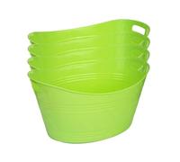 YöL Pack Of 4 Ice Buckets Summer BBQ Garden Party Drink Cooler Champagne Beer Wine Bar Accessories