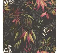 YöL Pink Charcoal Kanata Wallpaper - 10.05m x 53cm Roll - Contemporary Versatile Sophisticated - Bedroom Living Room Dinning Room - Feature Statement Wall - Paste The Paper Washable