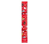 YöL Red Christmas Meow Cat Cracker Without Snap 14 Inch - Festive Fun Novelty Xmas Table Decoration Bell Ball Interactive Toy for Pet Kitten Owners & Families