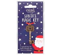 YöL Santa Claus Magical Door Key Christmas Eve Xmas Hanging Decoration Fairly Magic Santa's Workshop