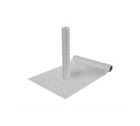 YöL Set of 2 Silver Glittery Table Runner Christmas Xmas Dinner Lunch Birthday Anniversary Romantic Date Décor