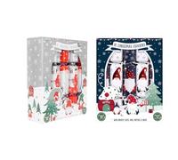 YöL Set Of 20 Christmas Crackers Xmas Gonk Festive Dinner Table Decoration Kids Play Paper Toys Fun