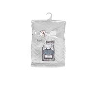 YöL Soft Baby Fleece Blanket Cot Pram Travel Babies Comfort Luxury Sage Grey Zebra