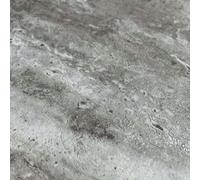 YöL Stone Grey Marble Vinyl Wallpaper - Washable Paste The Wall - 10.05m x 53cm Roll - Bedroom Living Room Lounge - Feature Statement Wall - Modern Contemporary Versatile