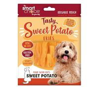 YöL Sweet Potato Fries - Dog Puppy Treats Reward - Vitamins Chews Pet Food Reusable Bag Pouch Resealable