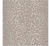 YöL Vinyl Wallpaper Leopard Print Neutral Cream Silver Glitter Textured Animal Pattern Modern Feature Wall Bedroom Living Room Hallway Stylish Neutral Wall Covering Contemporary Home Decor