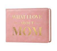 YOELOVE What I Love About Mom Book - A Fill-In-The-Blank Keepsake Journal Gift for Mom