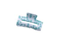 YOEMAYUNER 3.15inch Hair Clips Lovely Hair Claw Clips Rectangle Medium Hair Clamps for Thick Curly Long Hair Valentines Day Gift Hair Accessories for Women Girls (1PC Cute Pattern B)