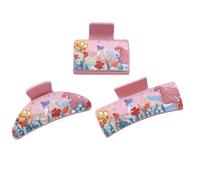 YOEMAYUNER Hair Claw Clips Matte Leather Non Slip Hair Clips Strong Hold Jaw Clips Mothers Day Hair Accessories for Thick Hair Cute Mothers Day Gift (3PCs, Assorted Size, C)