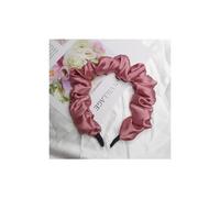 YOEMAYUNER Satin Headband for Women Ruched Headband Antislip Pleated Hair Hoop Fashion Retro Fashion Hair Hoop Accessories, (1PC P)