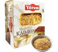 Yörem Dried & Chopped Kadayif Pastry | Perfect For Dubai Chocolate, Kadayif (Kataifi) Shredded Fillo Dough, Kadayif Pastry Dough, Dubai Pistachio Chocolate Bar, Kunafa