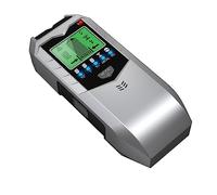 Yoeruers 1 PCS 5-in-1 Electronic Detector Wall Stud Finder Sensor Wall Scanner Silver ABS Edge Center Detect Wood Beam/Metal/AC Live Wires Inside