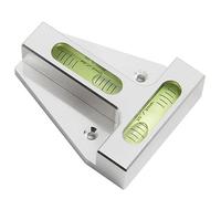 Yoeruers 1 PCS T Type Level Meter, Mini Spirit Level Bubble Two Ways XY Dual- Horizontal Measurement Instrument A