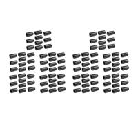 Yoeruers 100 Pack AA to C Size Battery Adapter Case,AA to C Size Spacers, AA to Size C Battery Adapter Converter Case(Black)