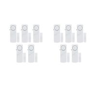 Yoeruers 10Set/Lot Wireless Burglar Alarm Door and Window Magnetic Sensor Alarm Smart Home Security Protection Door Window Alarm