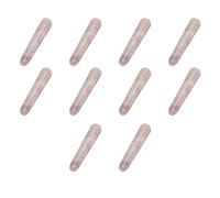 Yoeruers 10X Natural Rose Quartz Crystal Yoni Gemstone Rocks Massage
