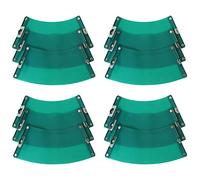 Yoeruers 12 Pack 3D Sublimation Silicone Conical Mug Wrap Mold Mug Clamp 12OZ Cup Clamp Fixture for Printing Mugs