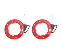 Yoeruers 2pcs 4MM Cable Puller Fish Tape Reel Puller Fiberglass Nylon Conduit Ducting Rodder Pulling Wire Cable Fishing Tool 30M