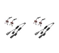 Yoeruers 2Set Car Angel Eyes LED Light H8 6W White Bulbs for E90 E92 E93 E89 E60 E70