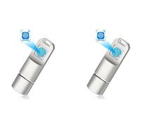 Yoeruers 2X Fingerprint USB3.0 Flash Drive 64G Accurate Identificaiotn Privacy Management Key USB Fingerprint Flash Drive