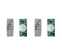 Yoeruers 2X Solar Street Lamp Controller Circuit Board of PIR Human Body Induction Solar Lamp with Remote Control 3.2V 3.7V