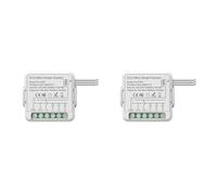 Yoeruers 2X Zigbee Relay Switch Module 10A 3 Channel AC100-240V Work with Home Mini Smart Switch Module