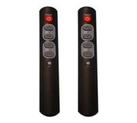 Yoeruers 4PCS Universal 6-Button Smart Remote Control IR Copy Learning Function Remote Control for TV, STB, DVD, DVB, VCR A