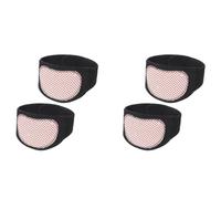 Yoeruers 4X Tourmaline Acupressure Self-Heating Shaping Adjustable Arm Trimmers,Thigh Trimmers for Weight Loss and Cellulite Red