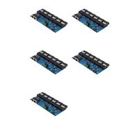 Yoeruers 5X 100M PCBA Board Fiber Optic Media Converter 2 RJ45 to 6 SC Optic Connector 3 3B Ports 20KM Ethernet Switch