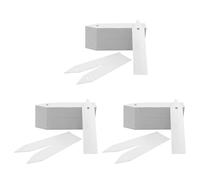Yoeruers 600 Pcs Plastic Plant Nursery Garden Labels Garden Stake Tags White 10X2Cm