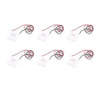 Yoeruers 6X Thermoelectric Peltier Module, High Temperature Thermoelectric Power Generator Peltier TEG 150Celsius,White 40X40mm
