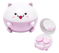 Yoeruers Contact Lens Cleaner,2 Modes with Solution Soak Case & Applicator Tool for Cleaning Soft Lenses