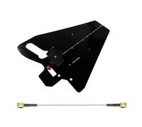 Yoeruers HT4 Wideband Antenna UWB 400 MHz-4000 MHz Antenna 8dBi Periodic Antenna for Spectrum Analyzer Radio Radar