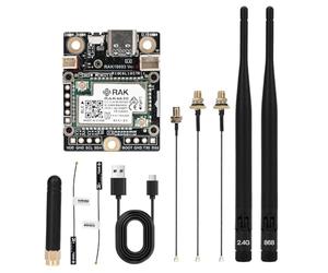 Yoeruers Meshtastic Meshcore Node Repeater + RAK11310 WisBlock Core Module LoRa Mesh RAK 19003 Board +RAK11310 Wisblock Core Module Lora Mesh 868MHz
