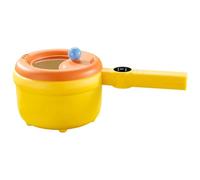 Yoeruers Multi-Function Electric Cooker Dopamine Electric Hot Pot Non-Stick One-Person Pot Small Dormitory UK Plug A