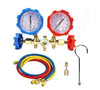 Yoeruers R410A 3 Way AC Diagnostic Manifold Gauge Set Replacement Accessories for Freon Charging Fits R-404A R-134A Refrigeration Manifold Gauge Air