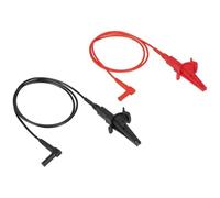 Yoeruers Replacement Electrical Test Lead Cable Connector 3-Foot Alligator Clip Test Leads Kit Heavy-Duty Banana Plug 69381