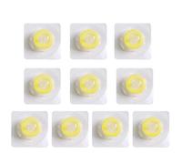 Yoeruers Sterile Filter 10-Pack 33mm Diameter, Double-Layer PES Hydrophilic Membrane, 0.2μm, Individually Packed