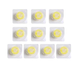 Yoeruers Sterile Filter 10-Pack 33mm Diameter, Double-Layer PES Hydrophilic Membrane, 0.2μm, Individually Packed