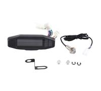 Yoeruers Universal Motorcycle Speedometer Tachometer Oil Gauge HD Screen Digital Meters Instrument Cluster Turn Signal Light(C) Easy to Use